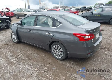 2017 Nissan Sentra S из США, поврежденный, VIN 3N1AB7AP3HY212236